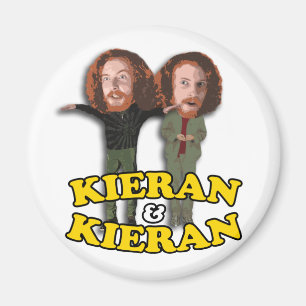 Imán Kieran y botón de Kieran