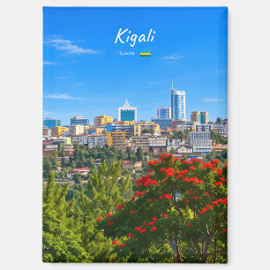 Imán Kigali, Ruanda - Horizonte de paisaje urbano moder