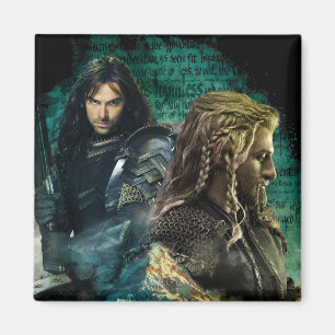 Imán Kili y Fili sobre Erebor
