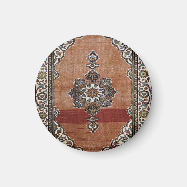 Imán Kilim Turco Antiguo (Frente)