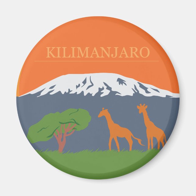 Imán Kilimanjaro (Frente)