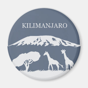 Imán Kilimanjaro (azul)