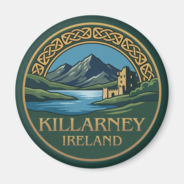 Imán Killarney Irlanda (Frente)