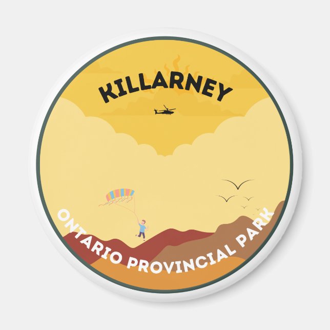 Imán Killarney Ontario Provincial Park Magnet (Frente)
