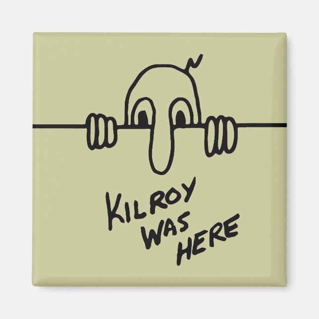 Imán Kilroy estaba aquí (Frente)