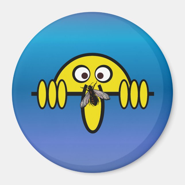 Imán Kilroy Fly on Nose (Frente)