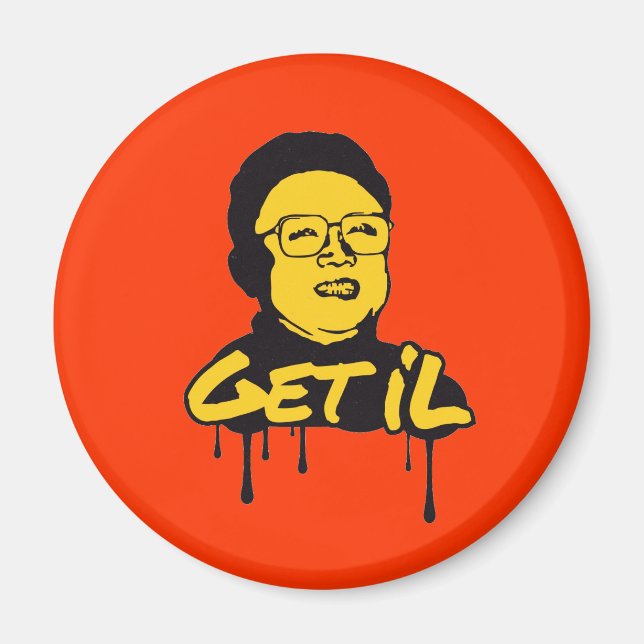 Imán Kim Jong Il - Get's Il (Frente)