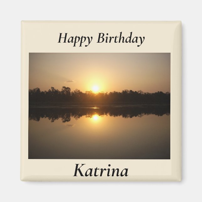 imán Kimberley Sunset (Frente)