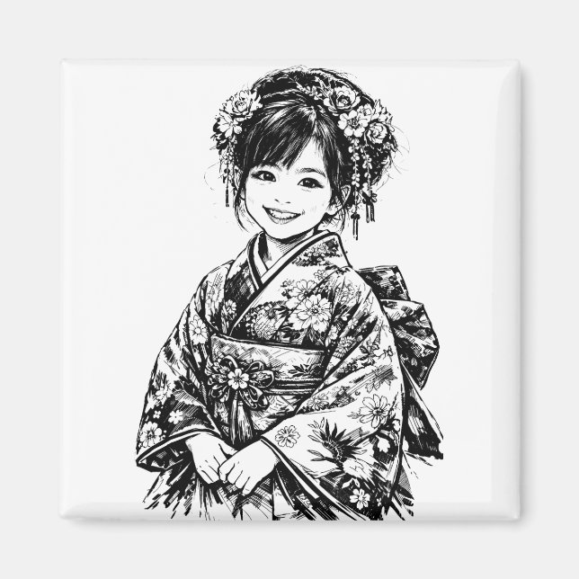 Imán kimono (Frente)
