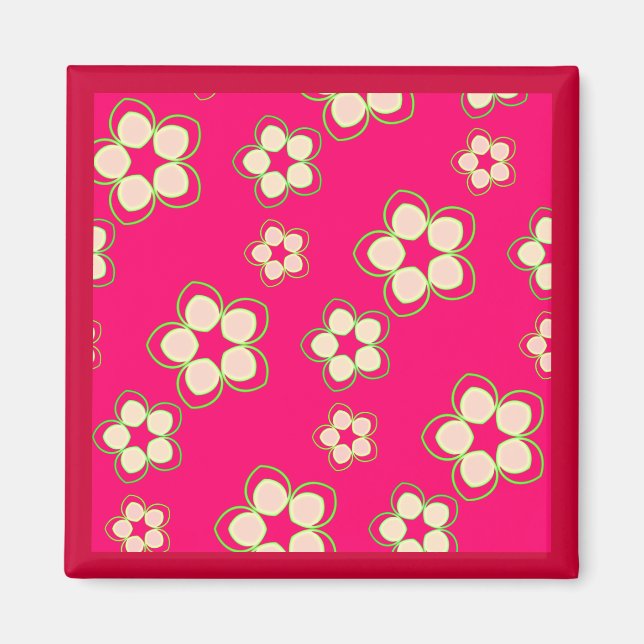 Imán Kimono Rosa Pink Lotus (Frente)