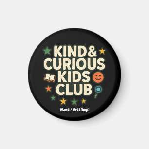 Imán Kind & Curious Kids Club Mentalidad de Crecimiento