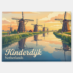 Imán Kinderdijk Países Bajos