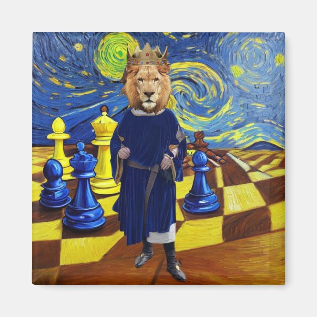 Imán King Arthpurr (Frente)