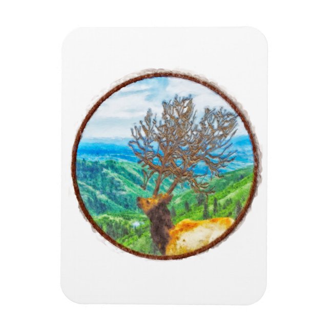 Imán King Cervus (Vertical)
