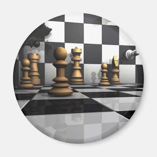 Imán King Chess Play (Frente)