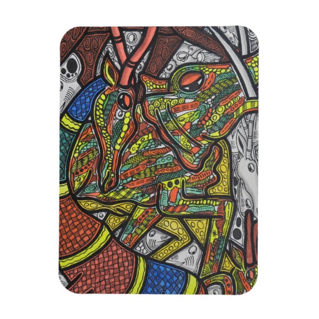 Imán King de los bosques (Vertical)