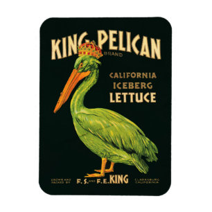 Imán King Pelican Iceberg Lettuce