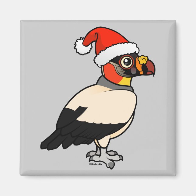 Imán King Vulture Santa (Frente)