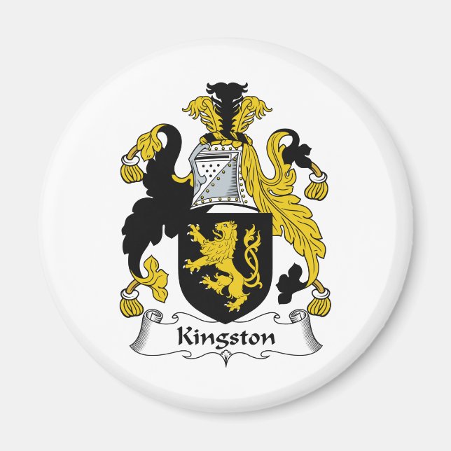 Imán Kingston Family Crest (Frente)