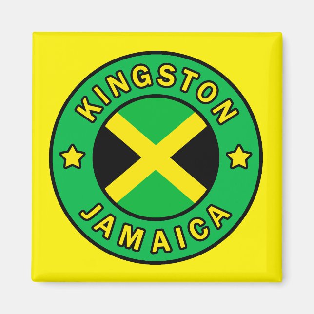 Imán Kingston Jamaica (Frente)