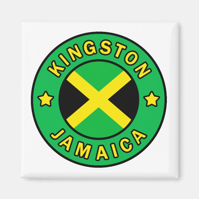 Imán Kingston Jamaica (Frente)
