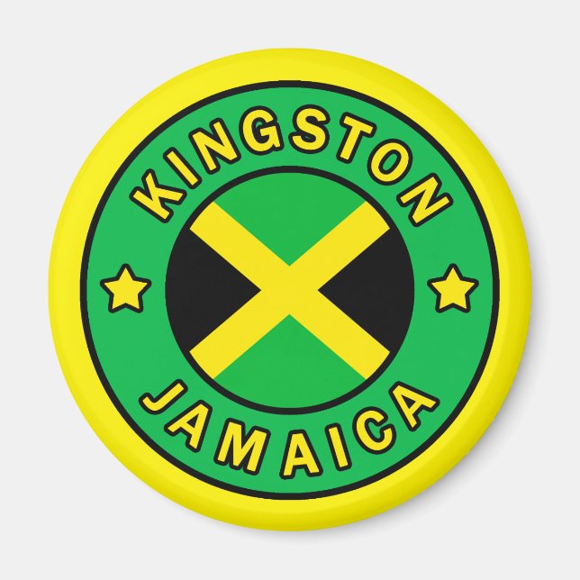 Imán Kingston Jamaica (Frente)