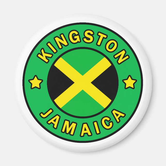 Imán Kingston Jamaica (Frente)