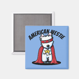 Imán KiniArt American Westie