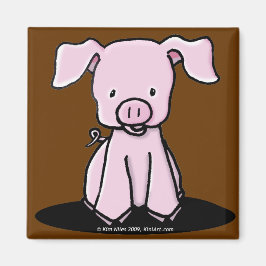 Imán KiniArt Piglet Magnet