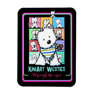 Imán KiniArt Westies Eras
