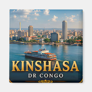 Imán Kinshasa Río Congo y dinámico horizonte