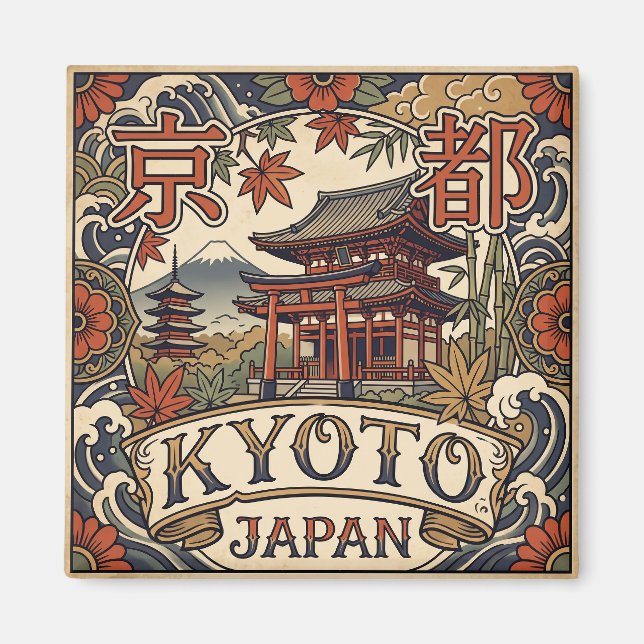 Imán Kioto Japón (Frente)