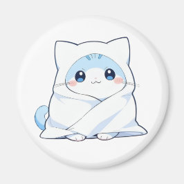 Imán Kit de manta acogedora gatito kawaii Diseño de gat