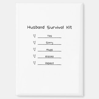 Imán Kit de supervivencia para marido
