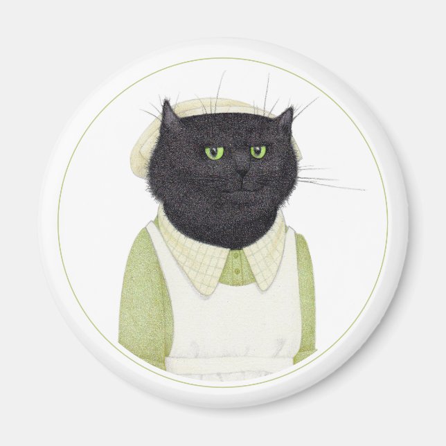 Imán KITCHE MAID CAT Round Magnet II (Frente)