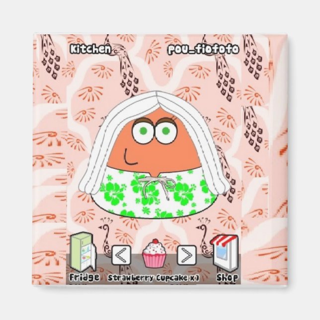 Imán Kitchen of Pou (Frente)