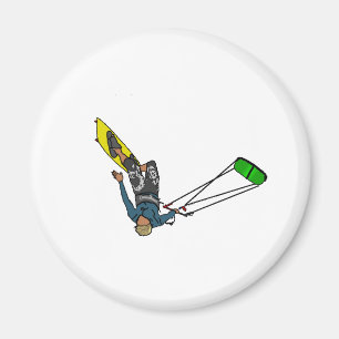 Imán kitesurfer