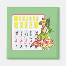 Kitschy Mahjong Queen