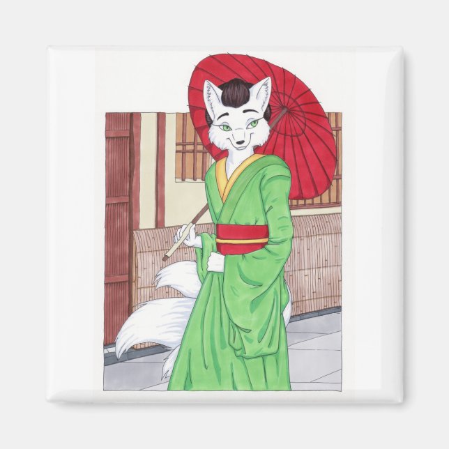 Imán Kitsune Magnet (Frente)