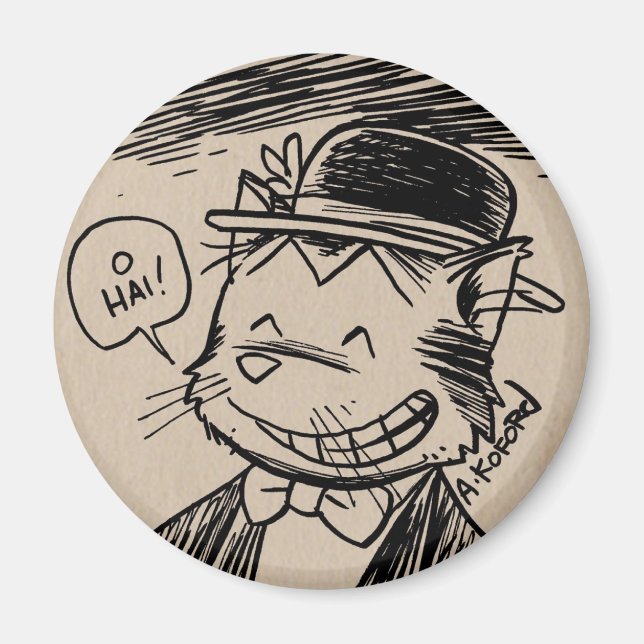 Imán Kitteh Magnet (Frente)