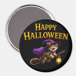 Imán Kitten happy Halloween magnet