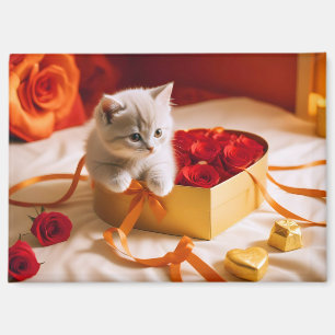 Imán Kitten Love Tender Romantic Beautiful Gift