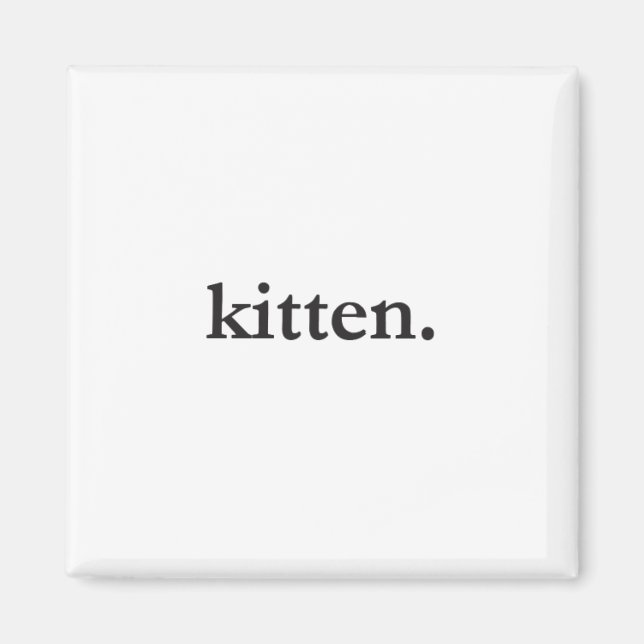 Imán Kitten Magnet (Frente)