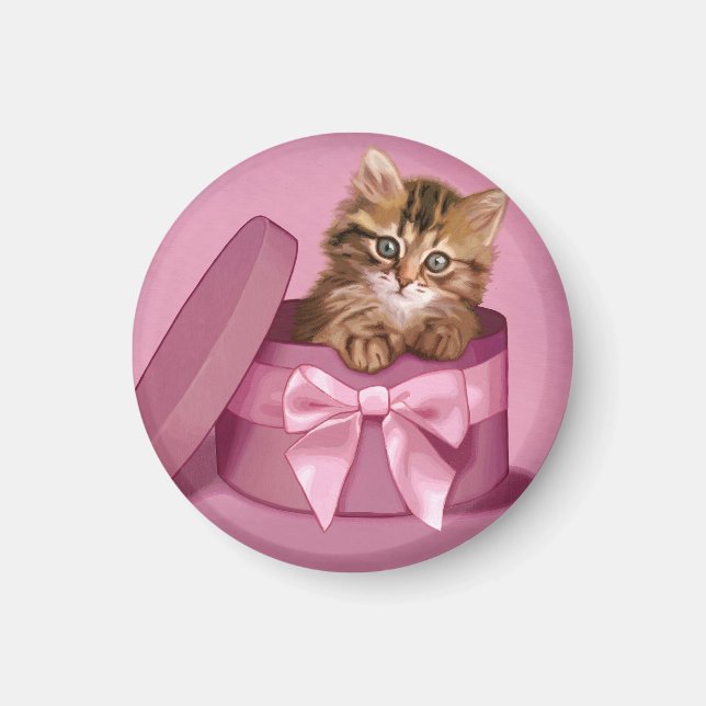 Imán Kitten siberiano (Frente)