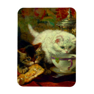 Imán Kittens Tea Fiesta