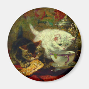 Imán Kittens Tea Fiesta