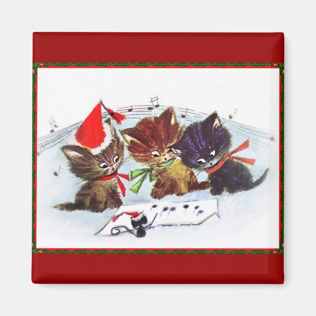 Imán Kitties y Maestro Mouse (Frente)