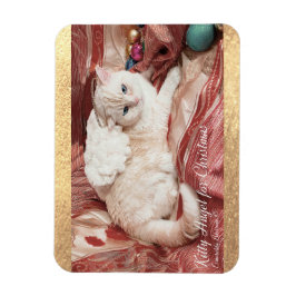 Imán Kitty Angel para Navidad