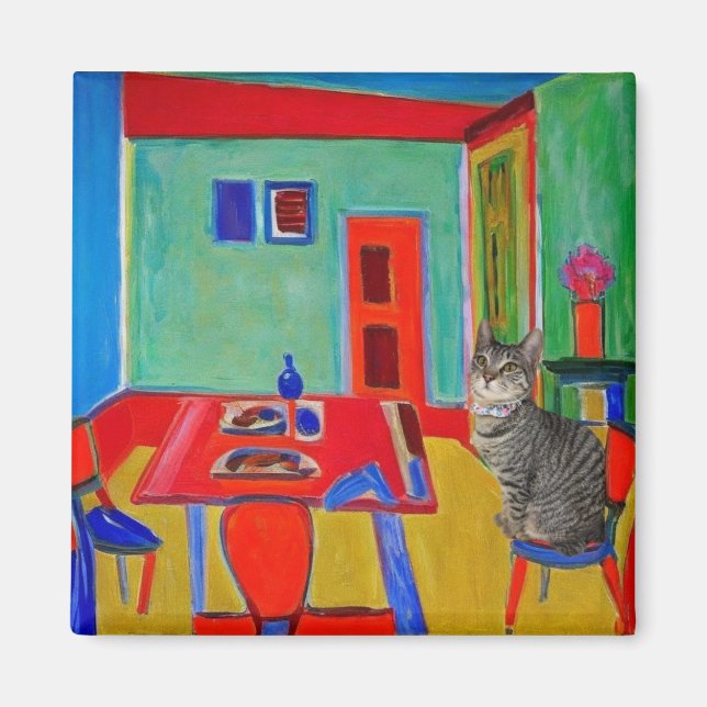 Imán Kitty Cafe (Frente)