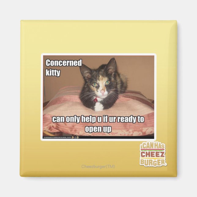 Imán Kitty preocupado (Frente)